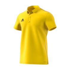 Adidas Tričko na trenínk žluté S Core 18