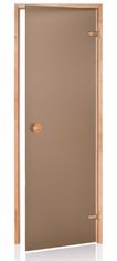 Horavia Dveře do sauny "A" 7x19 Satin Bronze 690x1890 mm