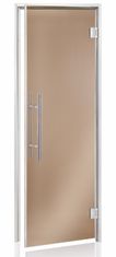 Horavia Dveře do parní sauny "A" Lux 7x19 Bronze 685x1895 mm