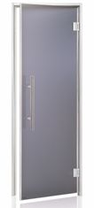 Horavia Dveře do parní sauny "A" Lux 7x20 Satin Grey 685x1995 mm