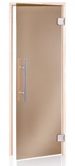 Horavia Dveře do sauny "A" Premium 7x20 Bronze 690x1990 mm Olše