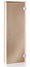 Horavia Dveře do sauny "A" Premium 7x21 Bronze 690x2090 mm Olše