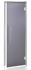 Horavia Dveře do parní sauny "A" Premium 7x20 Satin Grey 685x1995 mm