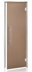 Horavia Dveře do parní sauny "A" Premium 7x19 Satin Bronze 685x1895 mm