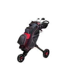 BagBoy Ruční tříkolový golfový vozík Nitron Red/Black