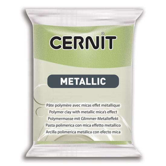 CERNIT METALLIC 56g - zlatá zelená