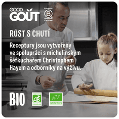 Good Gout BIO Mrkev s farmářským kuřátkem 3x 190 g