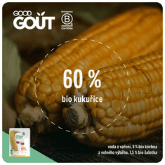 Good Gout BIO Kukuřice s kachním masem 3x 190 g