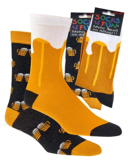 CoZy Barevné ponožky Pivo - 2 páry