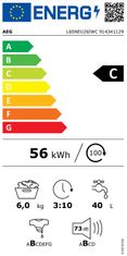 AEG pračka L6SNEU26IWC + záruka 10 let na motor