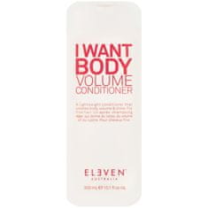 Eleven Australia I Want Body Volume Conditioner - kondicionér, který dodává objem a lesk 300ml