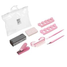 Northix Manicure and Pedicure set, 8 parts - Unsorted colors 