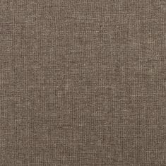 Vidaxl Polštáře 2 ks taupe 40 x 40 cm textil