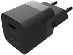 FIXED síťová nabíječka Mini s USB-C, PD, 25W, černá