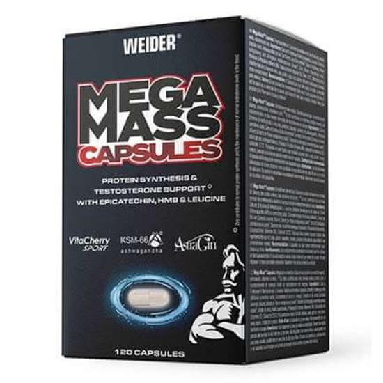 Weider Mega Mass Capsules 120 kapslí