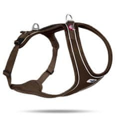 curli Postroj pro psy Belka Comfort Brown M, 20-30 kg