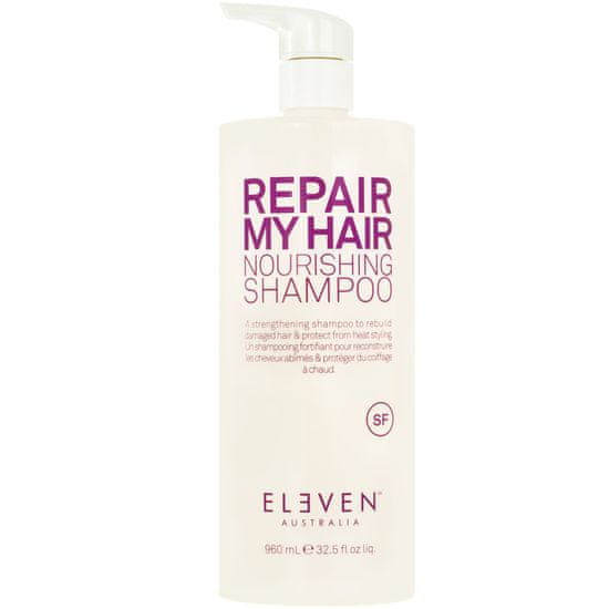 Eleven Australia Repair My Hair Nourishing Shampoo - regenerační šampon pro poškozené vlasy 960ml