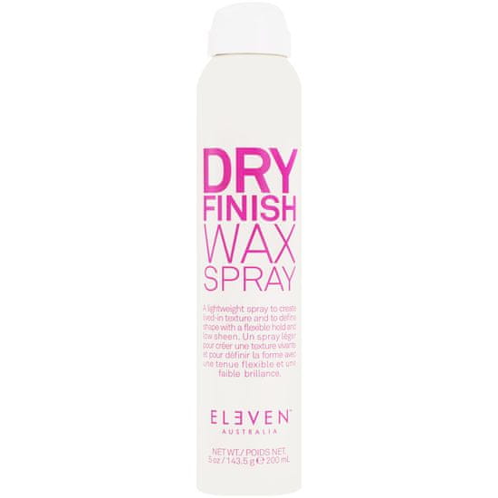 Eleven Australia Dry Finish Wax Spray - lehký fixační a texturizační sprej pro všechny typy vlasů 200ml