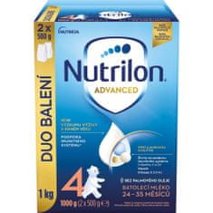 Nutricia Nutrilon NUTRILON 4 Advanced batolecí mléko 1 kg, 24+