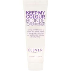 Eleven Australia Keep My Color Blonde Conditioner - vyživující kondicionér pro blond, odbarvené a barvené vlasy 50ml