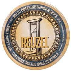 Reuzel Solid Cologne Wood & Spice - kolínská voda v krému, zabraňuje podráždění po holení, 35 g