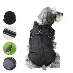 Cool Mango Bunda pro psy s reflexními popruhy – Dogjacket, S-M