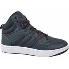 Adidas Boty zelené 42 2/3 EU Hoops 30 Mid Wtr