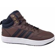 Adidas Boty hnědé 41 1/3 EU Hoops 30 Mid Wtr