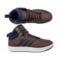 Adidas Boty hnědé 41 1/3 EU Hoops 30 Mid Wtr