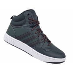 Adidas Boty zelené 42 2/3 EU Hoops 30 Mid Wtr