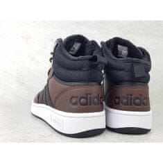 Adidas Boty hnědé 41 1/3 EU Hoops 30 Mid Wtr