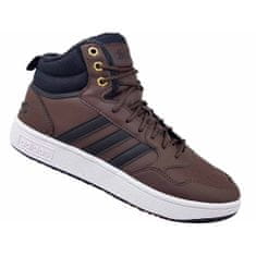 Adidas Boty hnědé 41 1/3 EU Hoops 30 Mid Wtr