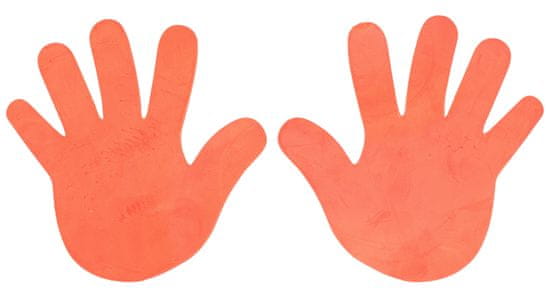 Merco Multipack 10ks Hand značka na podlahu oranžová