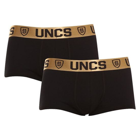 UNCS 2PACK pánské boxerky Goldman nadrozměr (21L170PSPP)