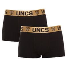 UNCS 2PACK pánské boxerky Goldman nadrozměr (21L171PSPP) - velikost 4XL