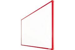 VISION Bílá keramická tabule boardOK 120x90 - červená