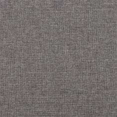 Vidaxl Polštáře 2 ks tmavě šedé Ø15x50 cm textil