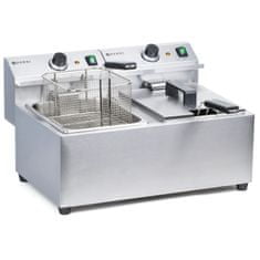 shumee Mastercook cateringová fritéza 7kW 230V 2 x 8L - Hendi 207307