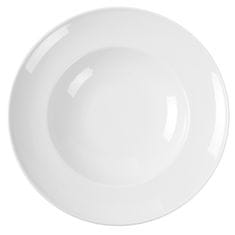 shumee Talíř na špagety OPTIMA bílý porcelán pr. 260mm sada 6ks - Hendi 770948