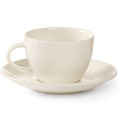 shumee Porcelánový podšálek na kávu o průměru 210 ml 150mm sada 6ks