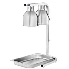 shumee Stolní topná lampa na ohřev nádobí 2 x 275W Royal Catering RCWB-550I