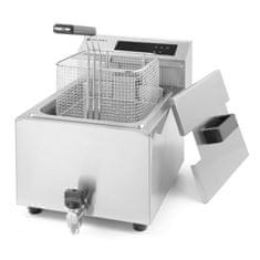 Greatstore Digitální panelová fritéza Mastercook s 8l 3500W kohoutkem