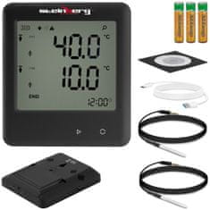 shumee Teploměr s rozsahem měření teploty -40 až 125C Micro USB LCD IP54