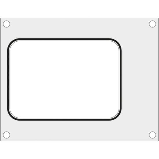 shumee Formová matrice pro svářečky MCS pro tác bez dělení 187x137 mm - Hendi 805565