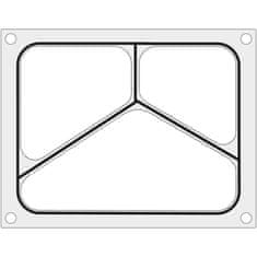 shumee Formová matrice pro svářečku MANUPACK 190 pro třísekční vanu 227x178 mm - Hendi 805725