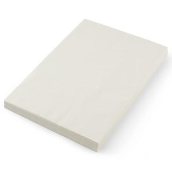 shumee Pergamenový papír na hranolky přesnídávky bílý 500 ks 258x425 mm - Hendi 678213