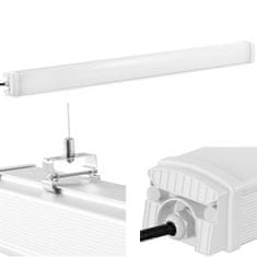 shumee Svítidlo LED vodotěsné hermetické do kůlny IP65 4400 lm 120 cm 40 W