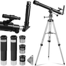 shumee Astronomický refraktorový dalekohled pro pozorování hvězd o průměru 900 mm. 70 mm