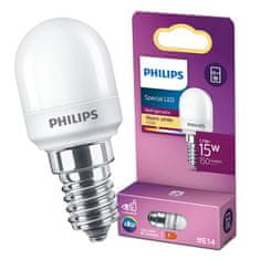 Philips LED žárovka chladnička E14 T25 1,7W = 15W 150lm 2700k Teplá bílá 240°