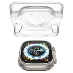 Spigen Ochranné Tvrzené Sklo Glas.Tr ”Ez Fit” 2-Pack Apple Watch Ultra 1 / 2 (49 Mm) Clear